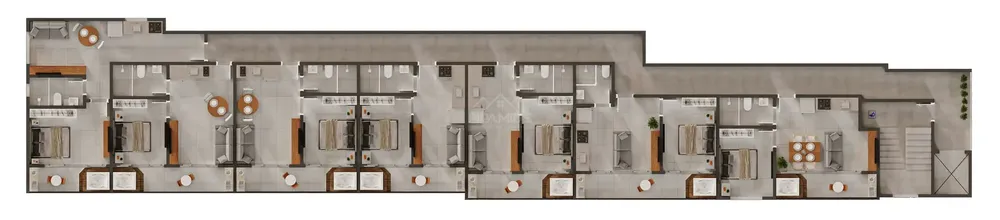 Apartamento, 1 quarto, 35 m² - Foto 3