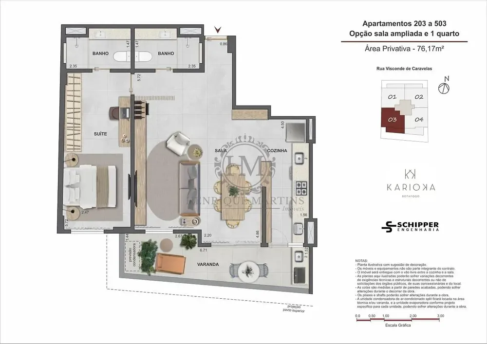 Apartamento, 2 quartos, 76 m² - Foto 18