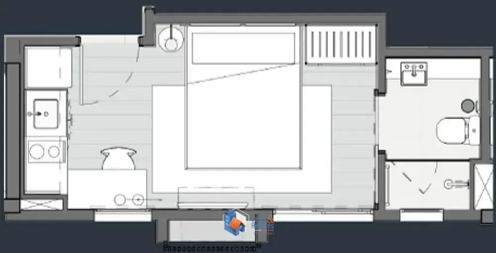 Apartamento, 1 quarto, 47 m² - Foto 4
