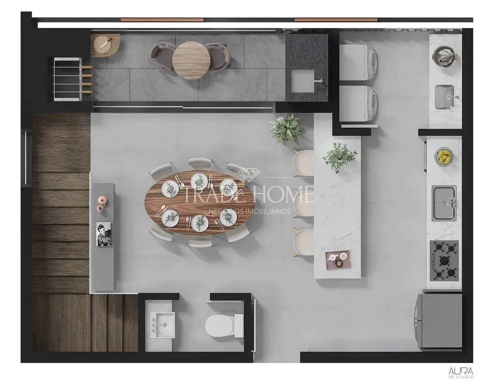 Apartamento, 3 quartos, 136 m² - Foto 3