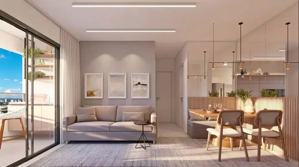 Apartamento, 2 quartos, 52 m² - Foto 2
