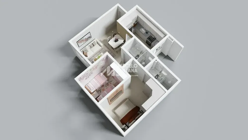 Apartamento, 2 quartos, 45 m² - Foto 8