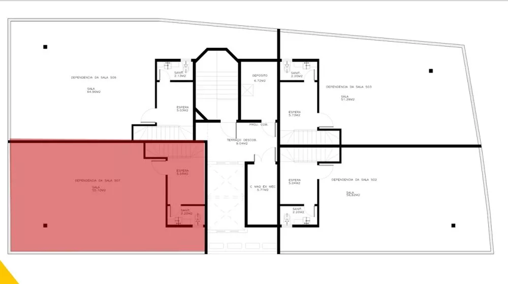 Sala-Conjunto, 82 m² - Foto 7