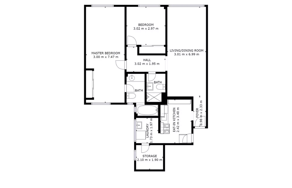 Apartamento, 2 quartos, 95 m² - Foto 17