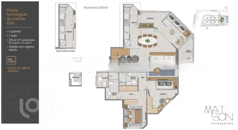 Apartamento à venda com 4 quartos, 201m² - Foto 6