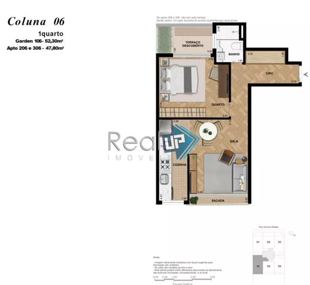 Apartamento à venda com 1 quarto, 48m² - Foto 11