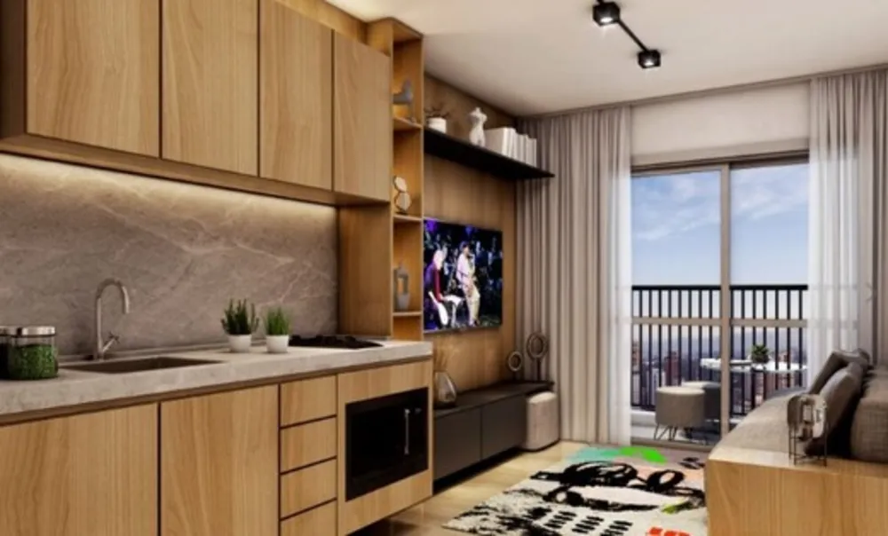 Apartamento, 1 quarto, 28 m² - Foto 3