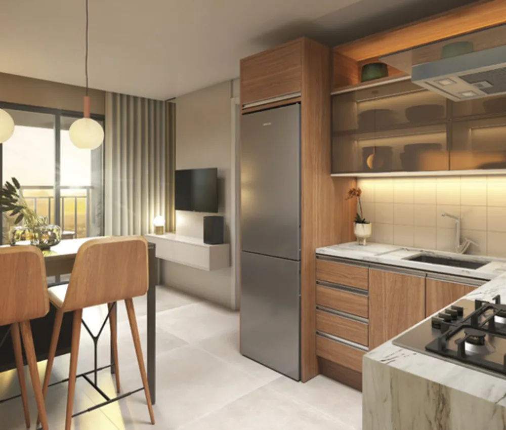 Apartamento, 1 quarto, 39 m² - Foto 2