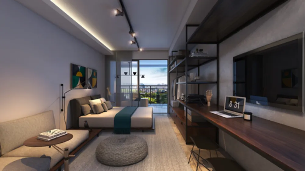 Apartamento, 1 quarto, 33 m² - Foto 4