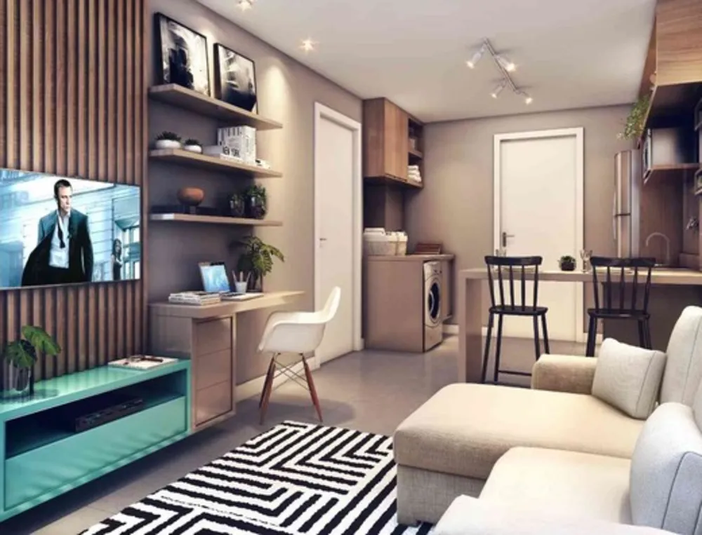 Apartamento, 2 quartos, 35 m² - Foto 2