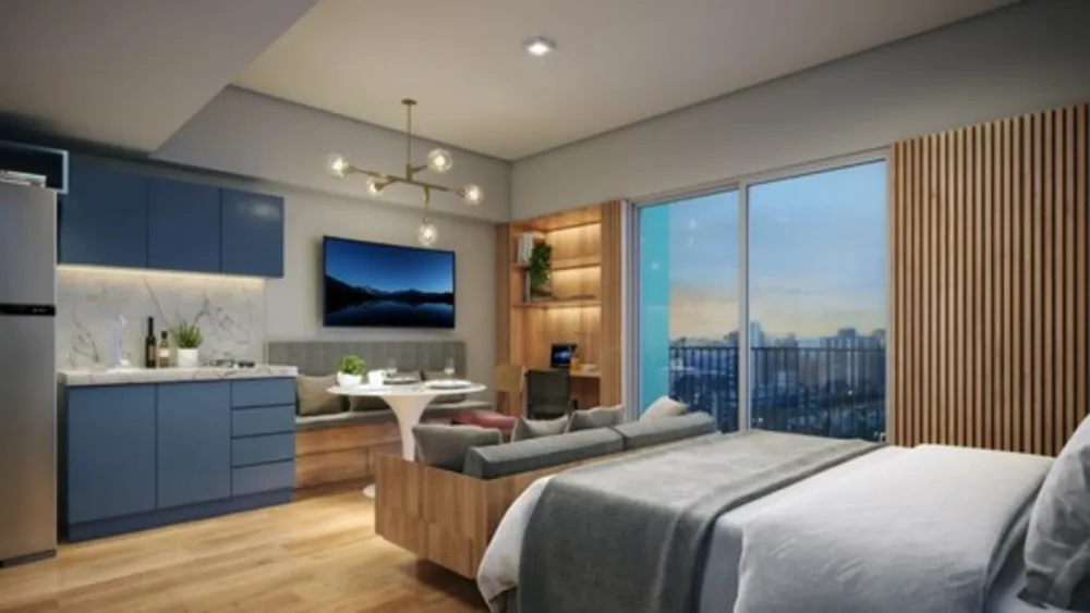 Apartamento, 1 quarto, 29 m² - Foto 3