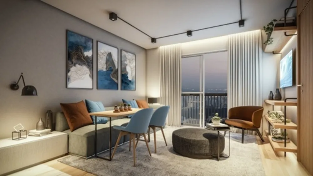 Apartamento, 2 quartos, 45 m² - Foto 3