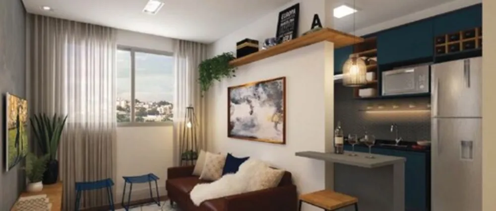 Apartamento, 1 quarto, 43 m² - Foto 2