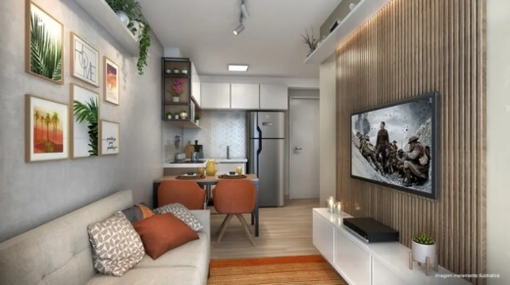 Apartamento, 1 quarto, 27 m² - Foto 2
