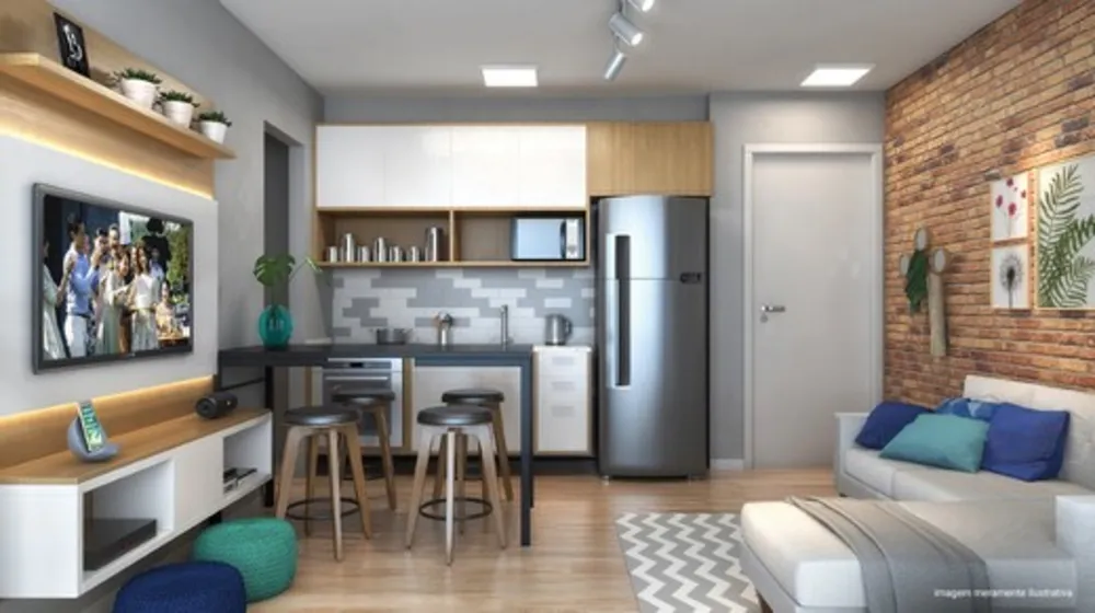 Apartamento, 1 quarto, 27 m² - Foto 3