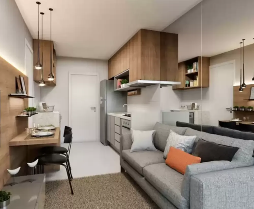 Apartamento, 1 quarto, 26 m² - Foto 2
