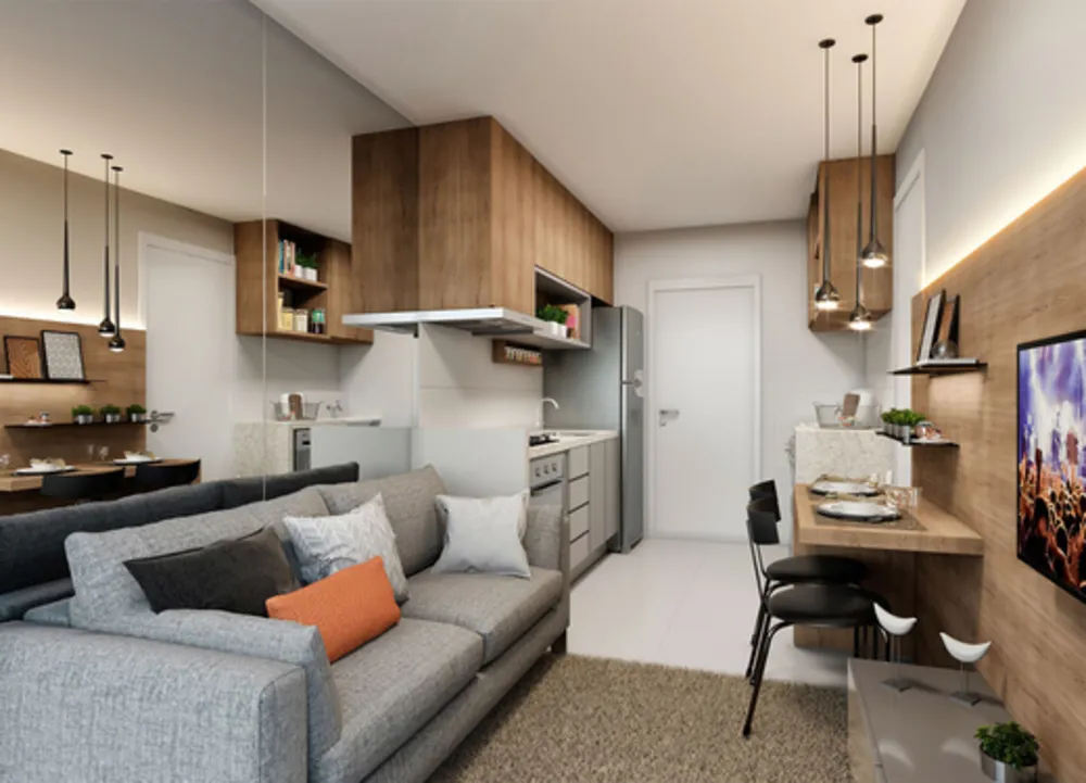 Apartamento, 2 quartos, 32 m² - Foto 2