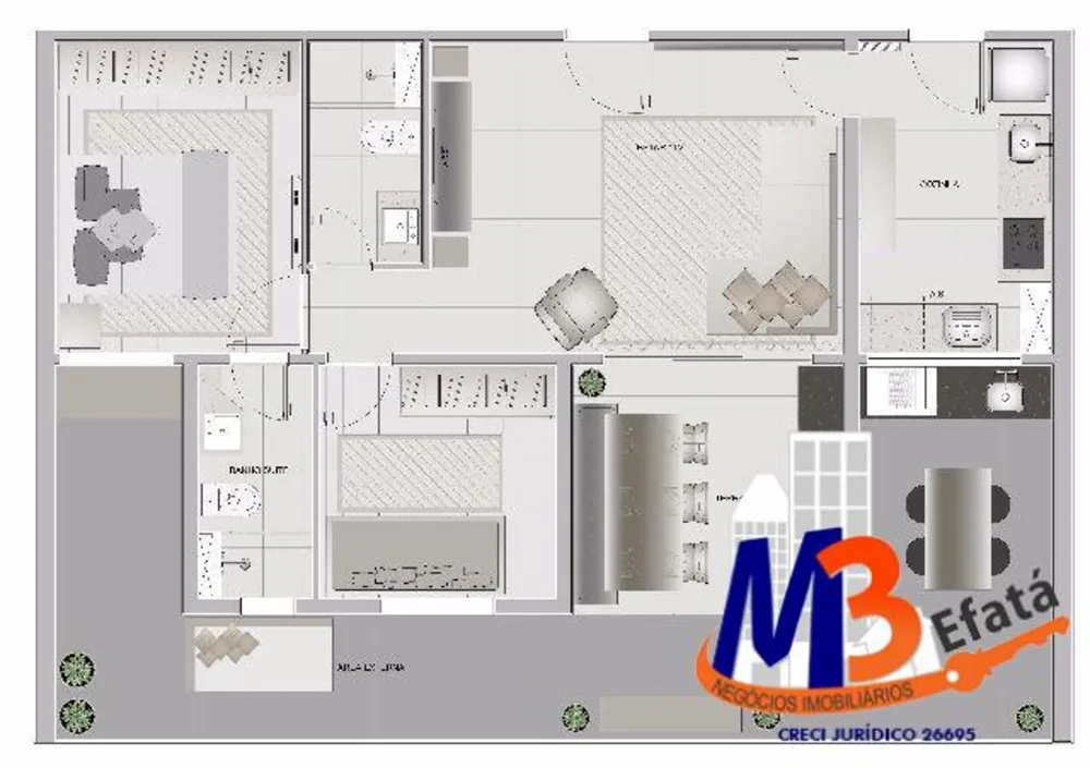 Apartamento, 2 quartos, 92 m² - Foto 8