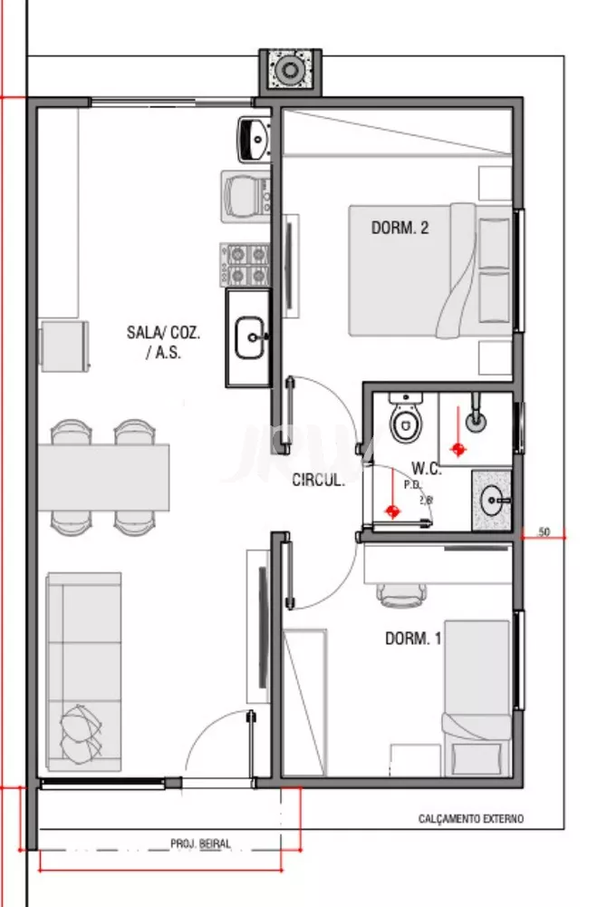 Casa à venda com 2 quartos, 150m² - Foto 3