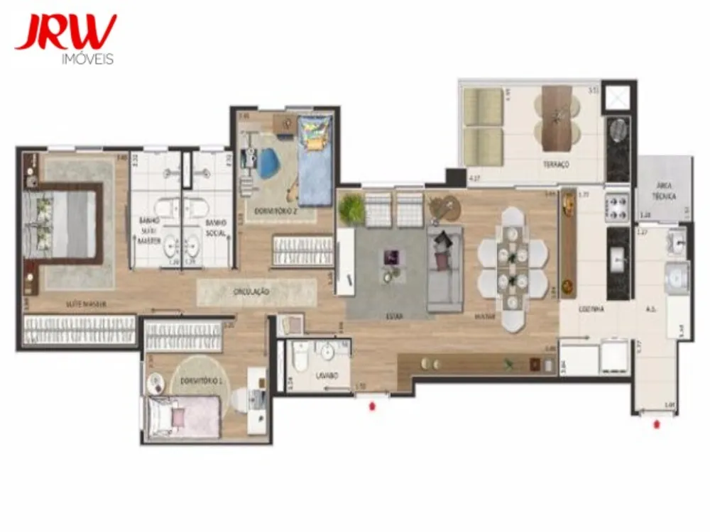 Apartamento, 4 quartos, 128 m² - Foto 8