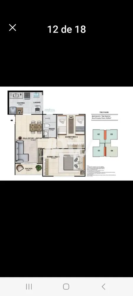 Apartamento, 2 quartos, 49 m² - Foto 8