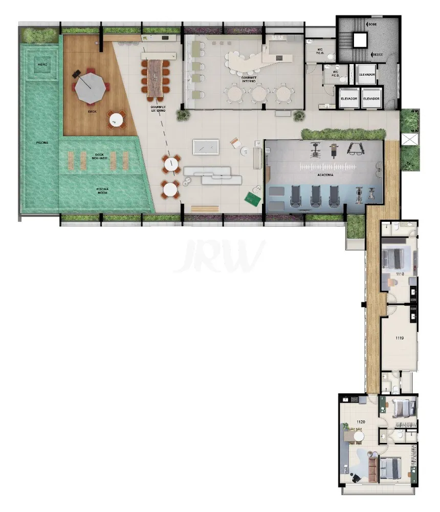 Apartamento, 1 quarto, 28 m² - Foto 10