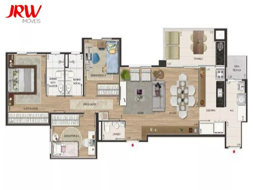 Apartamento à venda com 4 quartos, 128m² - Foto 17