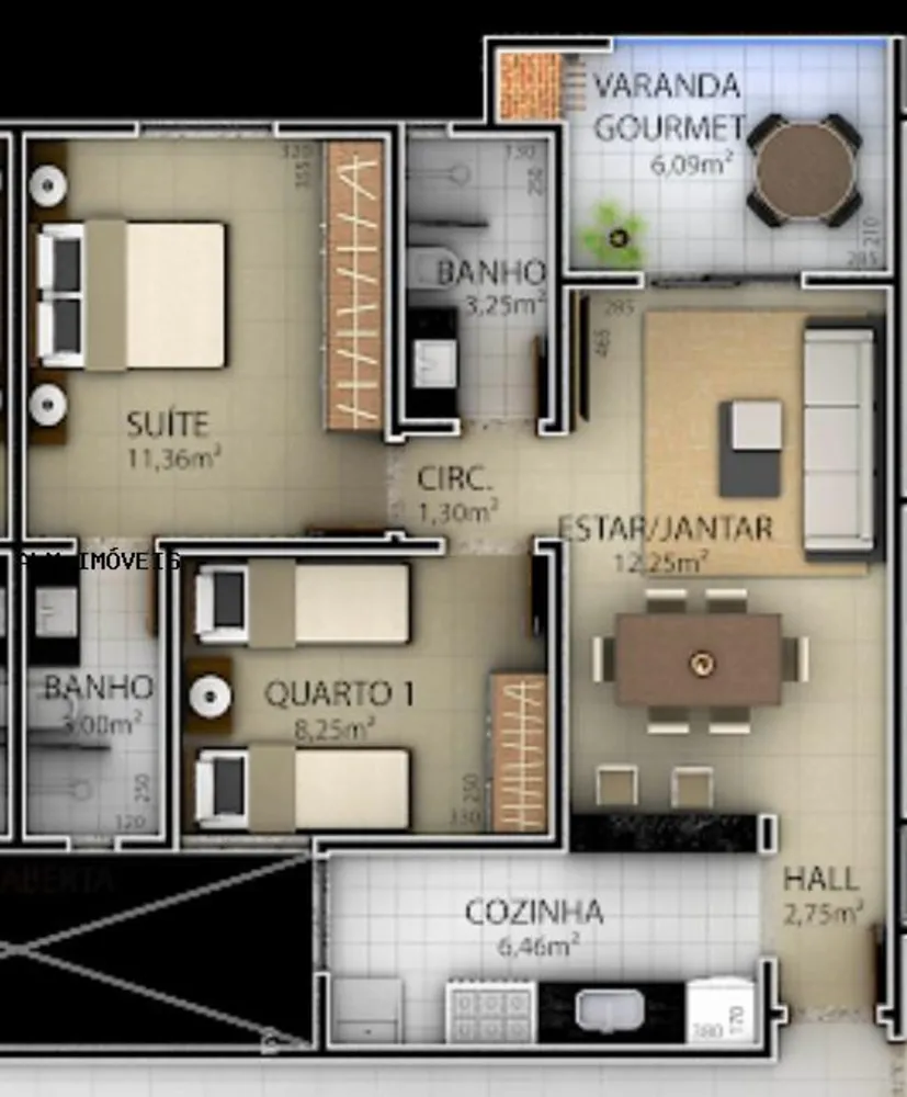 Apartamento, 3 quartos, 85 m² - Foto 11