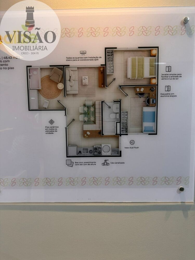 Apartamento à venda com 3 quartos, 50m² - Foto 6