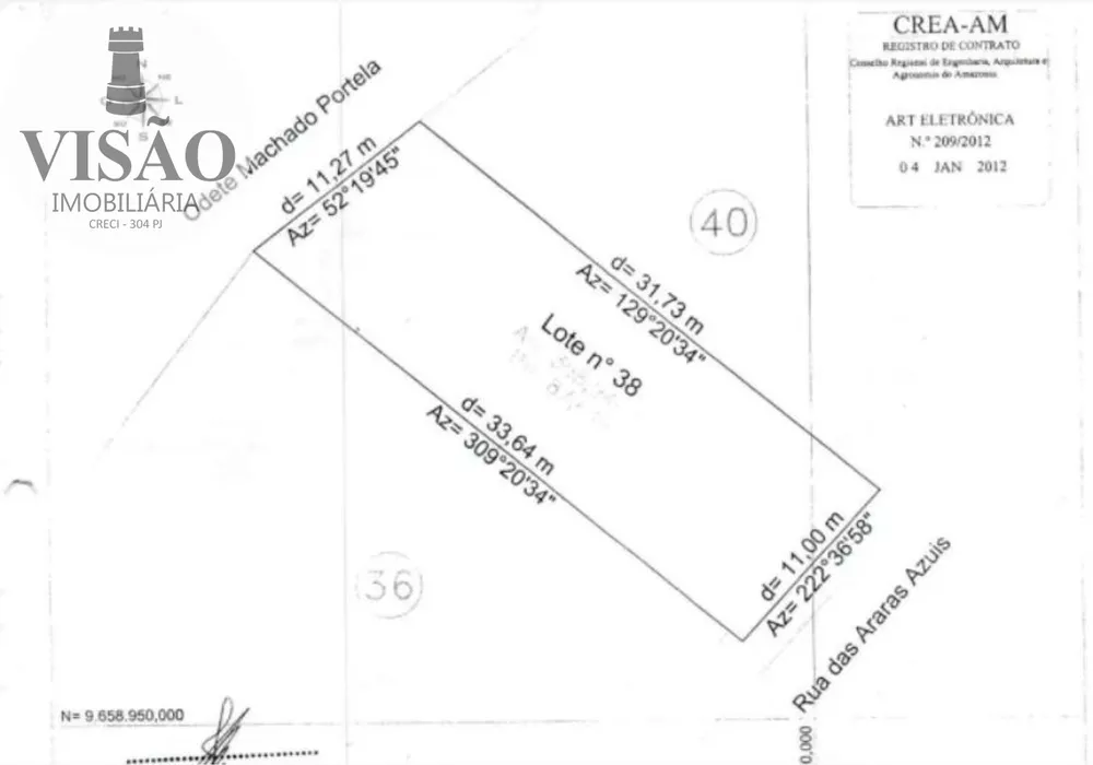 Terreno, 358 m² - Foto 2