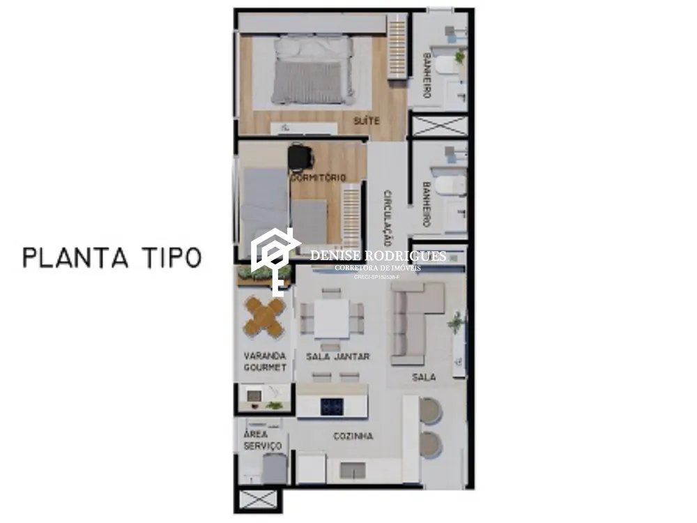 Apartamento, 2 quartos, 60 m² - Foto 11
