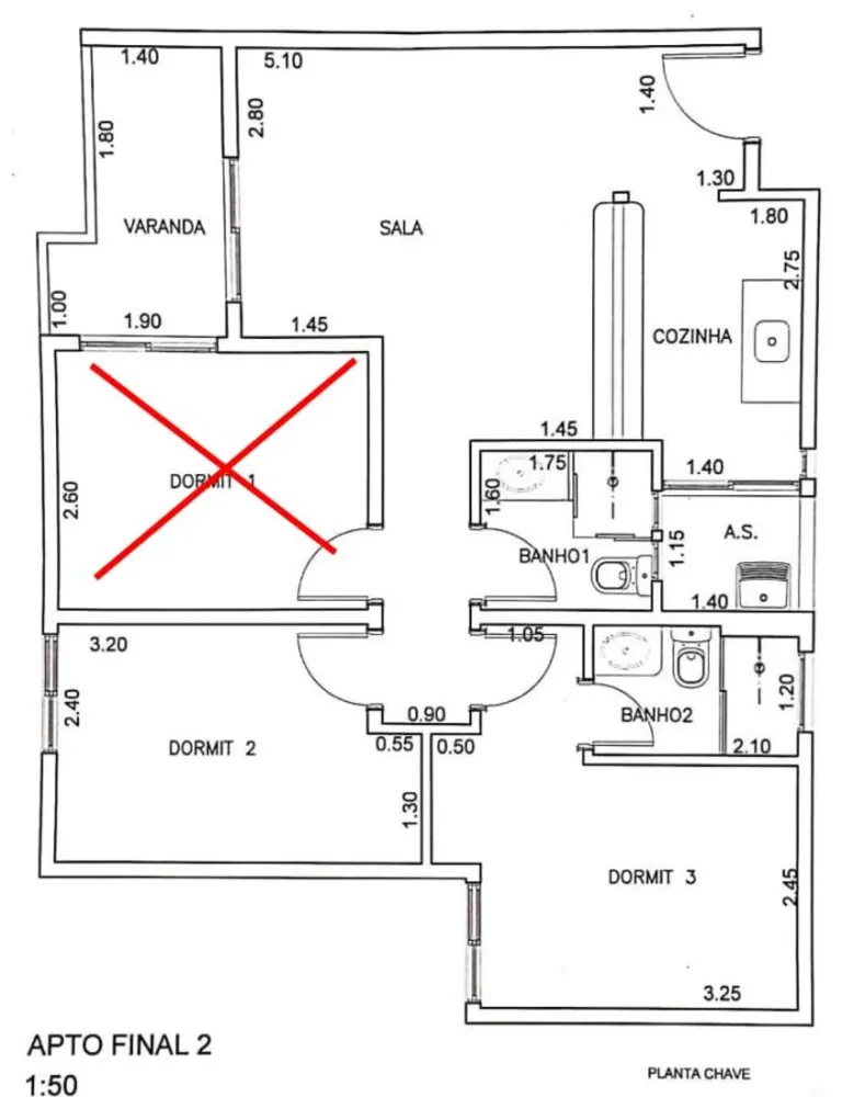 Apartamento, 3 quartos, 69 m² - Foto 12