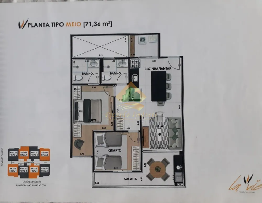 Apartamento, 2 quartos, 71 m² - Foto 5