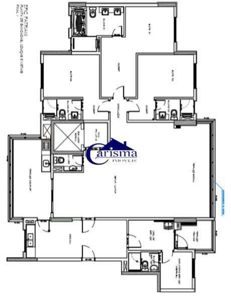 Apartamento, 3 quartos, 190 m² - Foto 1