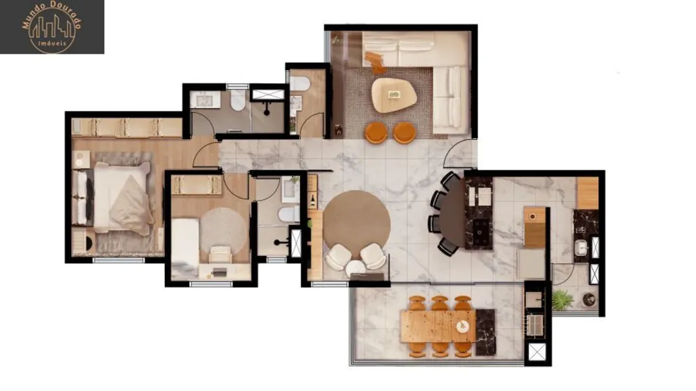 Apartamento, 2 quartos, 94 m² - Foto 13