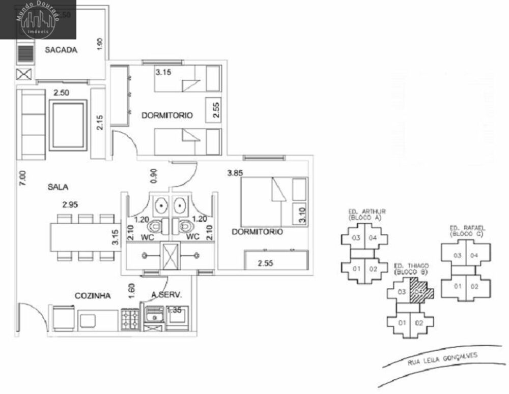 Apartamento, 2 quartos, 58 m² - Foto 5