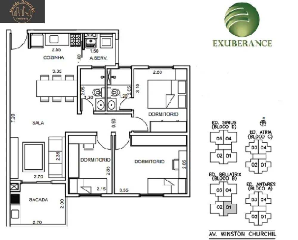 Apartamento, 3 quartos, 70 m² - Foto 7