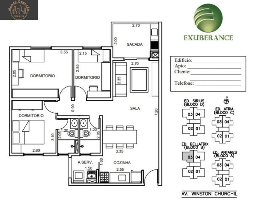 Apartamento, 3 quartos, 70 m² - Foto 5