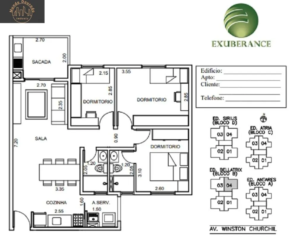 Apartamento, 3 quartos, 70 m² - Foto 6