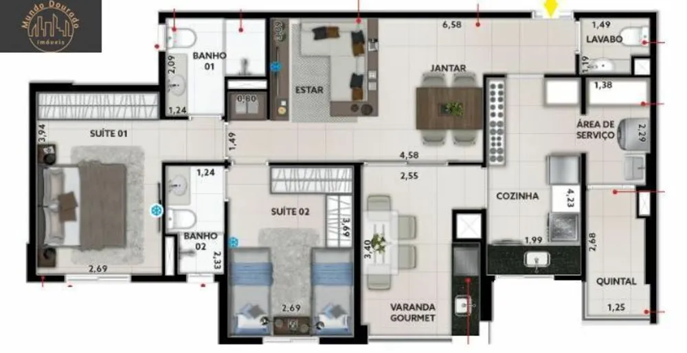 Apartamento, 2 quartos, 85 m² - Foto 15