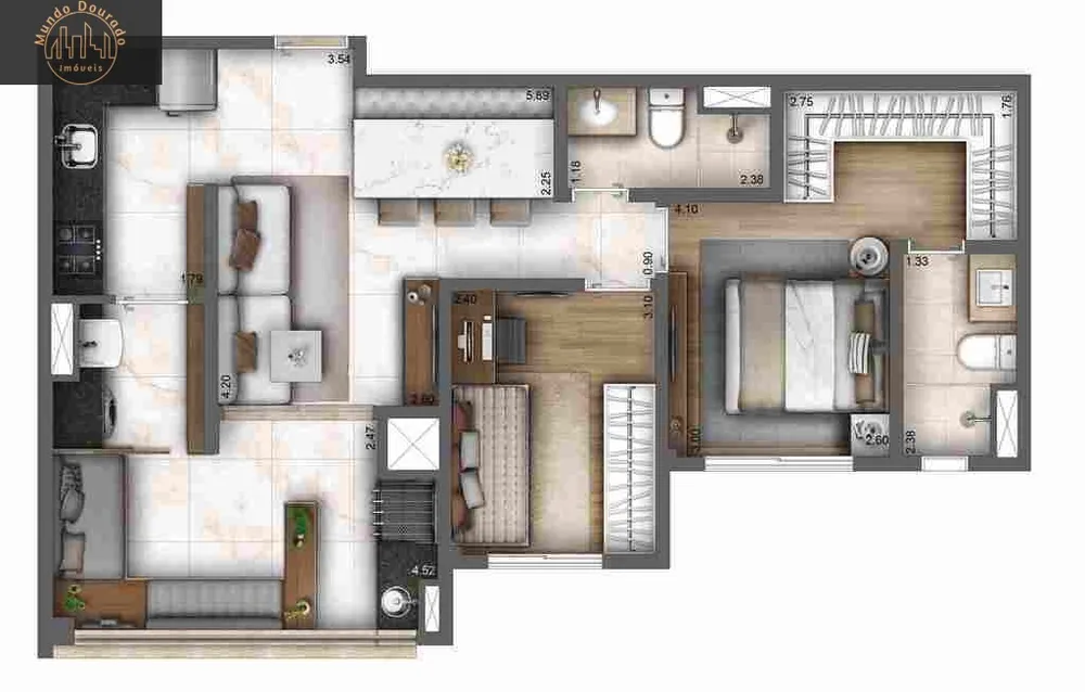 Apartamento, 4 quartos, 119 m² - Foto 14