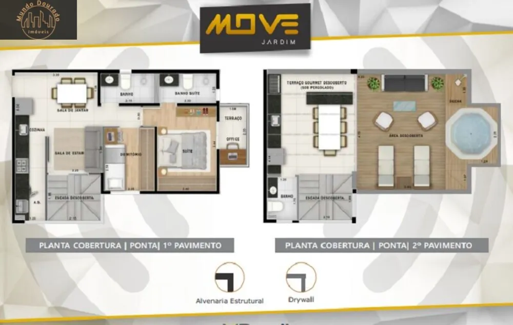 Cobertura, 2 quartos, 93 m² - Foto 7