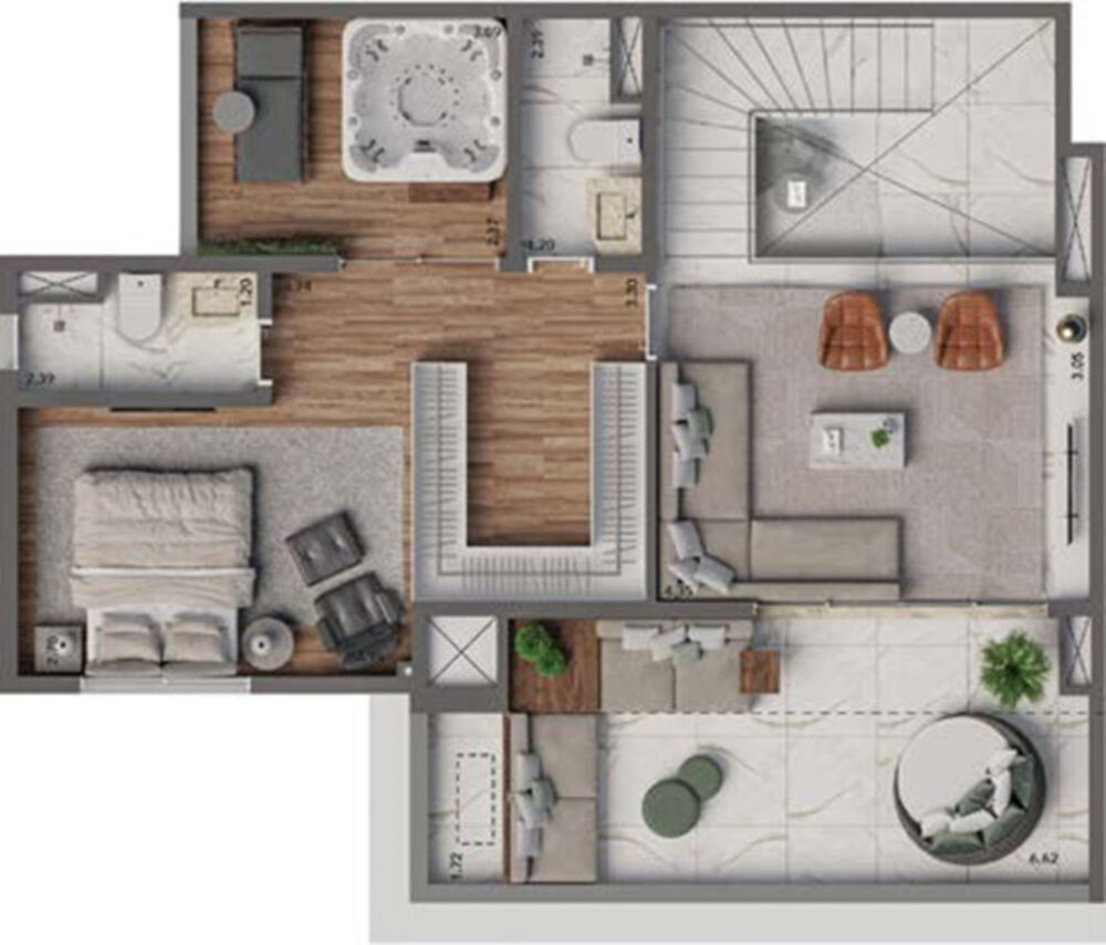 Apartamento, 2 quartos, 69 m² - Foto 19