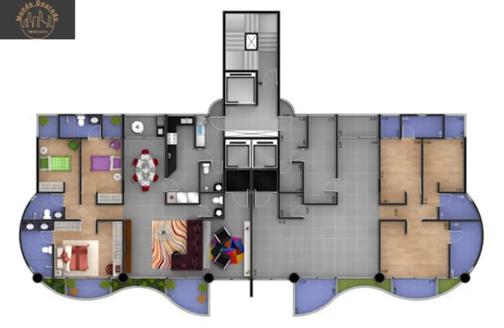 Apartamento, 3 quartos, 155 m² - Foto 2