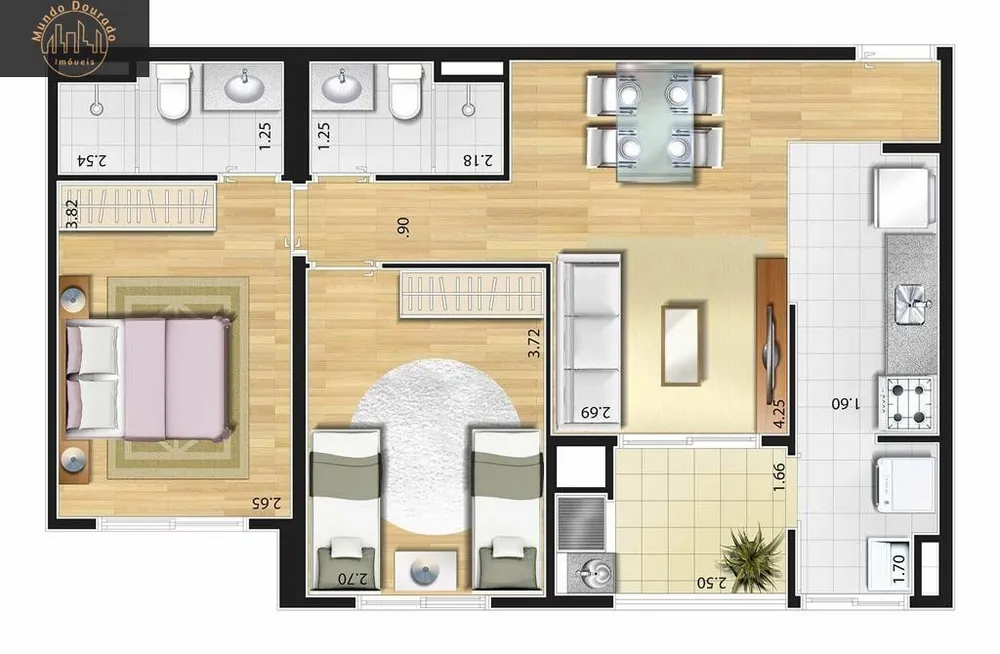 Apartamento, 3 quartos, 86 m² - Foto 13