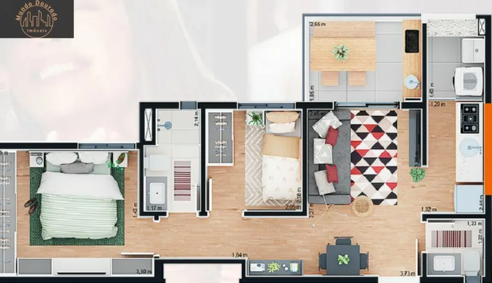 Apartamento, 2 quartos, 44 m² - Foto 16