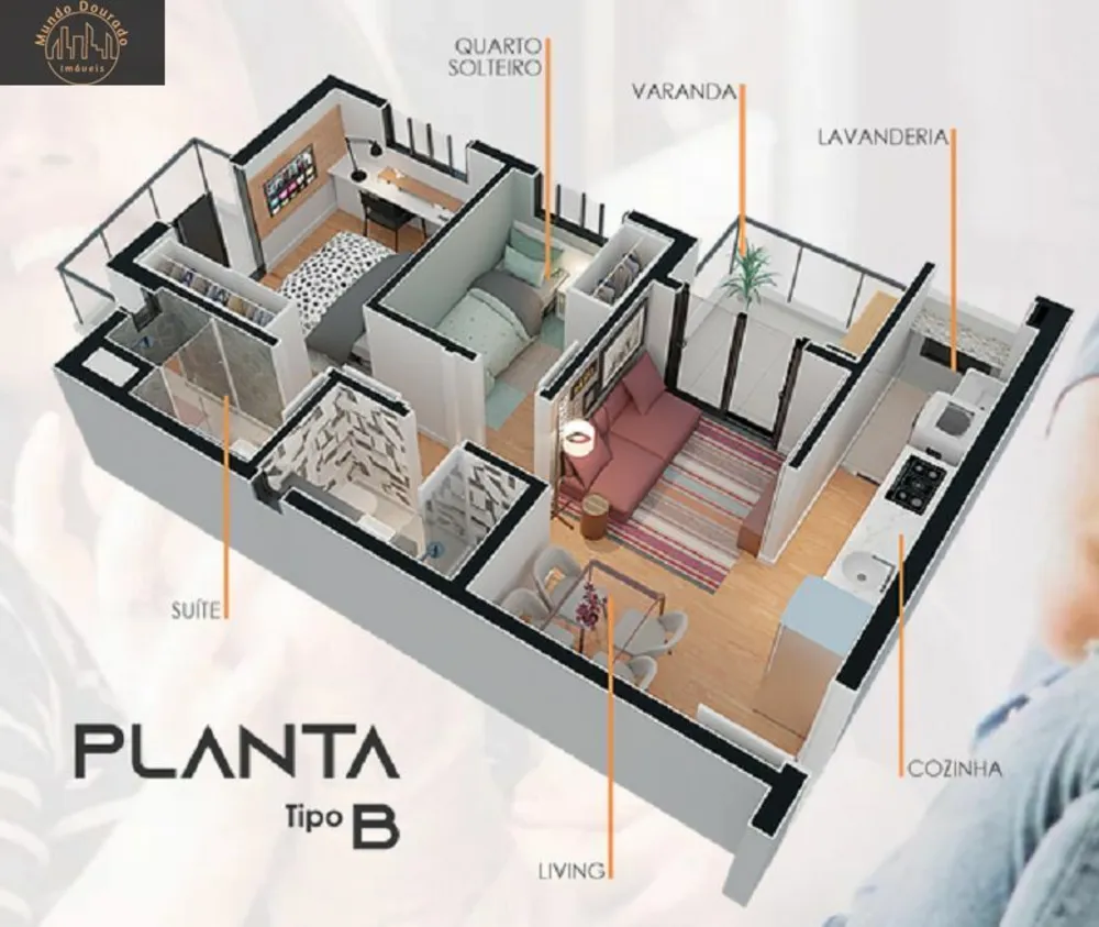 Apartamento, 2 quartos, 44 m² - Foto 10