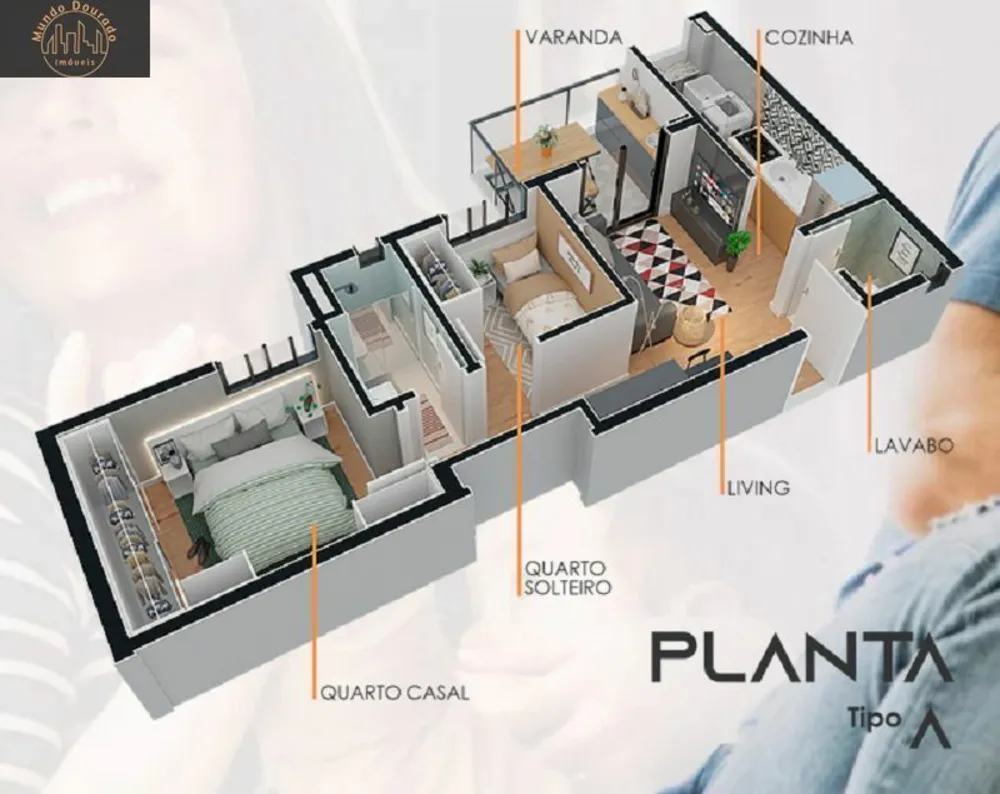 Apartamento, 2 quartos, 44 m² - Foto 14