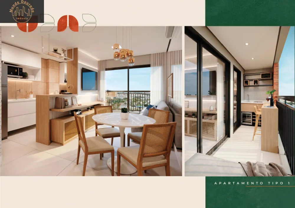 Apartamento, 2 quartos, 59 m² - Foto 1