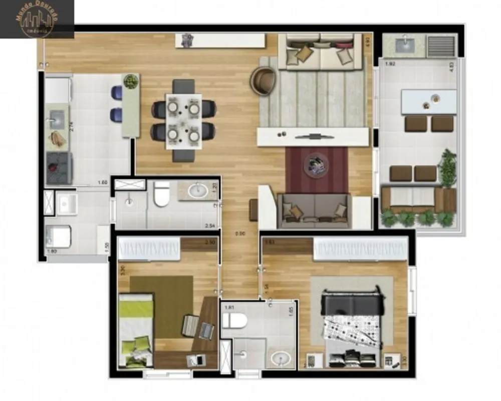 Apartamento, 3 quartos, 83 m² - Foto 20
